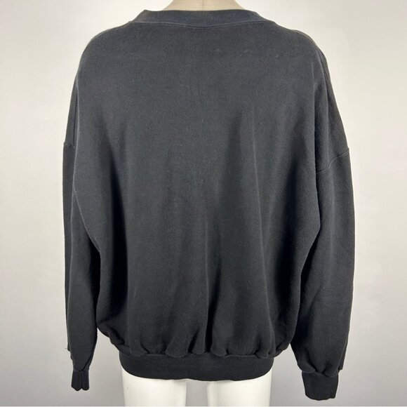 ❤️ Rare Vintage 83’ Nutmeg Vancouver Canucks Men Crewneck Sweater Embroidered XL - Picture 4 of 12